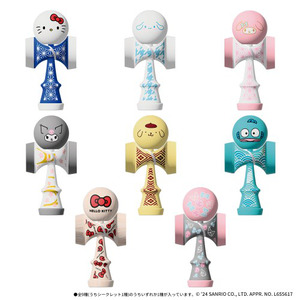 ★365日毎日出荷OK★コレクタブル／ミニ けん玉 サンリオキャラクターズ／1BOX／9個入り／バンダイ