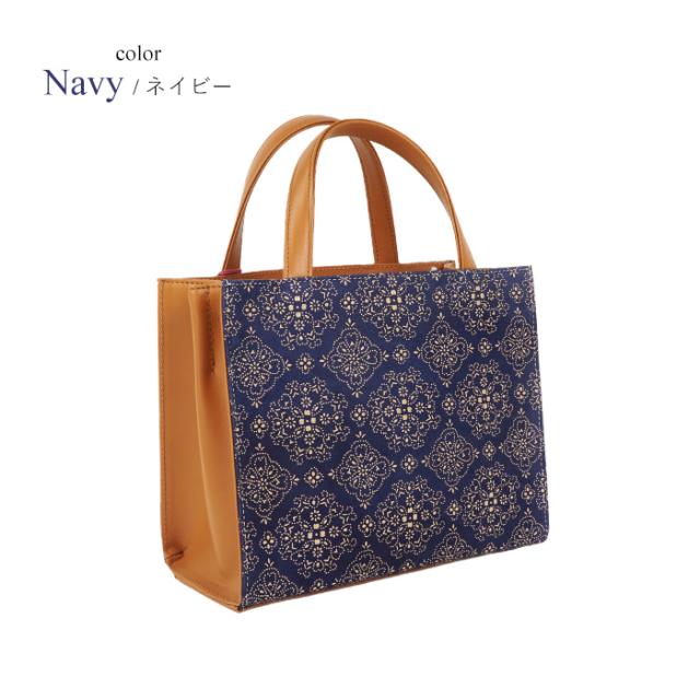 2wayバッグ ハンドバッグ ショルダーバッグ スクエアバッグ レディース 本革 日本製 古都印伝 母の日 ラッピング 敬老の日 ギフト プレゼント クリスマス 2wayバッグ ハンドバッグ ショルダーバッグ スクエアバッグ レディース