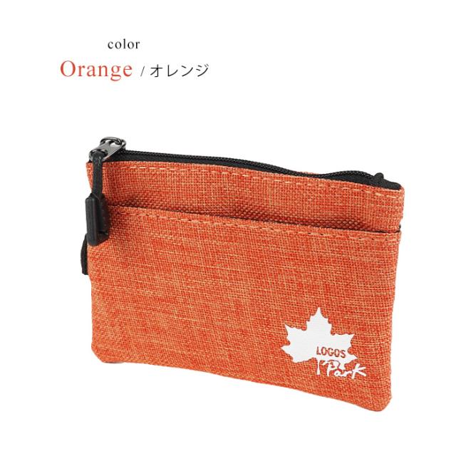 LOGOSPark ダブルファスナー小銭入れ 小銭入れ コインケース