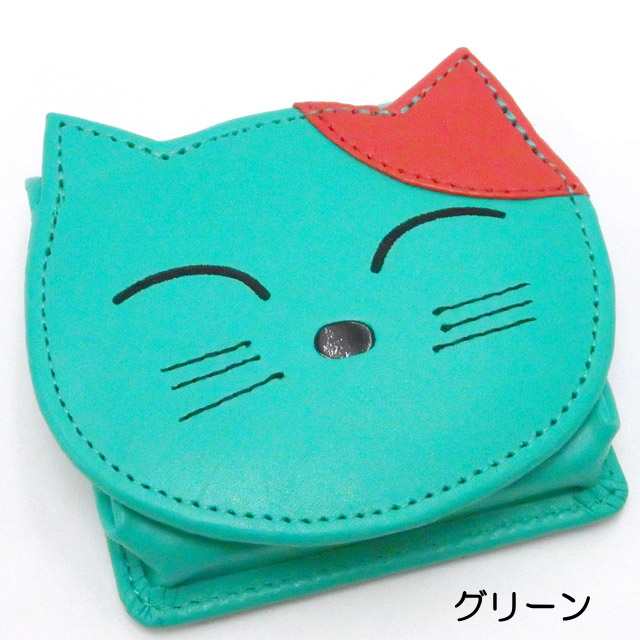 小銭入れ コインケース 財布 猫 レディース ギフト プレゼント 牛革 財布 本革 ニコニコ 猫型 かわいい おしゃれ キャットの通販はau PAY  マーケット 薔薇雑貨のおしゃれ姫 au PAY マーケット－通販サイト