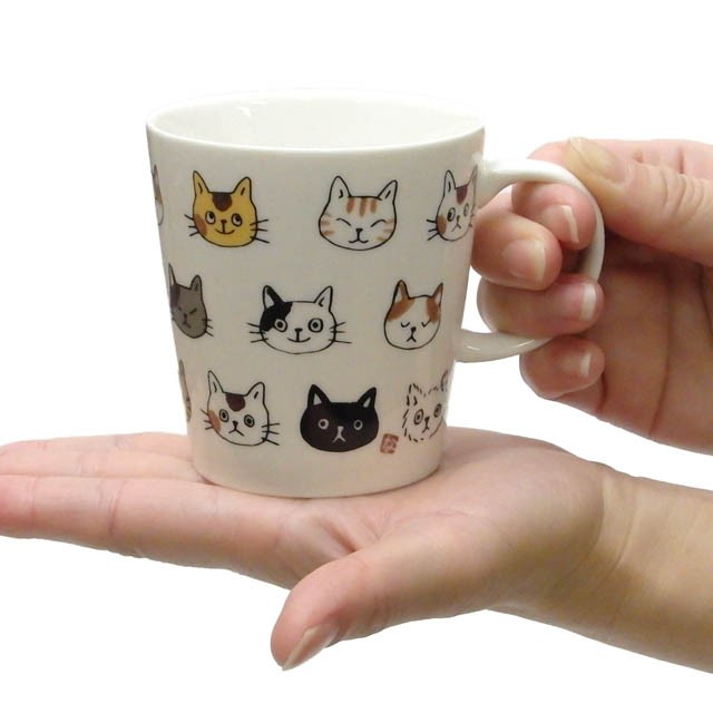 マグカップ ネコ柄 なごみ 和風雑貨 ねこ顔 ねこ全身 陶器 日本製 のあぷらす コーヒーカップ 洋食器 キッチン雑貨 猫雑貨の通販はau PAY  マーケット - 薔薇雑貨のおしゃれ姫