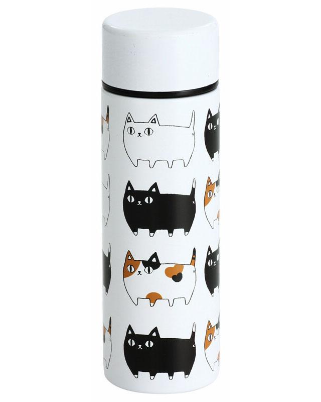 マグボトル ミニ 極小 水筒 ステンレス ボトル 魔法瓶 プチボトル 猫3兄弟 ネコ柄 140ml 直飲み 携帯水筒 保冷 保温 猫グッズの通販はau Pay マーケット 薔薇雑貨のおしゃれ姫