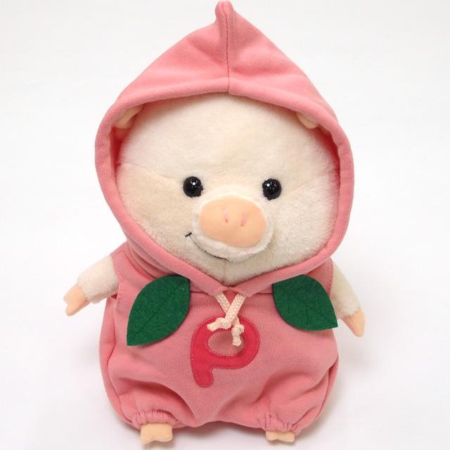 コメント確認用 ぷーとん ぬいぐるみMサイズ ドットパーカー 312420