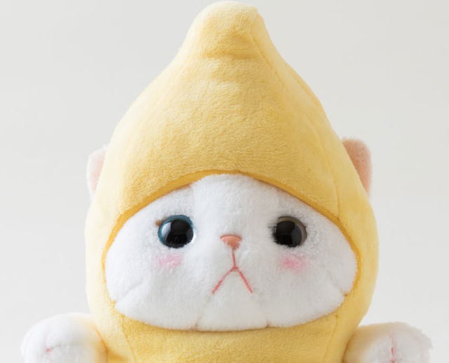 ぬいぐるみ 猫 バナナコスチューム 白猫 Mサイズ フルーツ猫 Choochoo本舗 チューチュー本舗 ねこ ネコグッズ プチギフト 内藤デザインの通販はau Pay マーケット 薔薇雑貨のおしゃれ姫