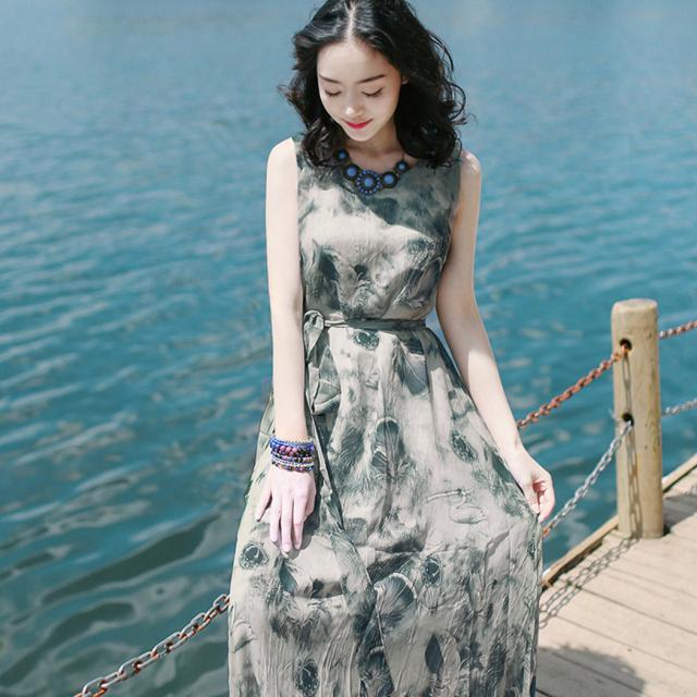 即納 マキシワンピ マキシ丈ワンピース サマードレス リゾート 夏 ベルト紐付き 水着 体型カバー用 ビーチウェア ひらひら ロング丈スカの通販はau Pay マーケット Teddyshop