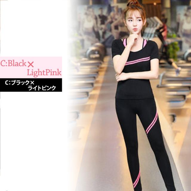 ヨガウェア レディース 上下セット かわいい おしゃれ 4点セット トップス スポーツブラ レギンス ショートパンツ フィットネスウェアの通販はau Pay マーケット Teddyshop