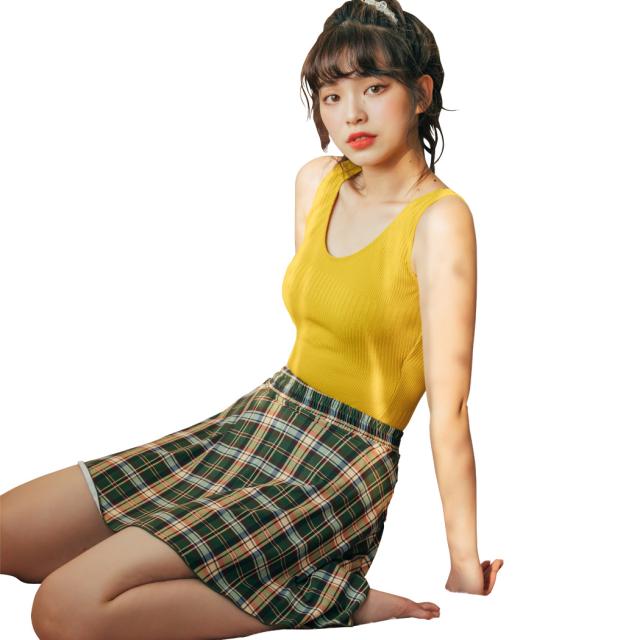 即納 夏新作 水着 ワンピース レディース オールインワン 体型カバー スカート 2点セット オトナ女子 可愛い セクシー タータンチェック の通販はau Pay マーケット Teddyshop