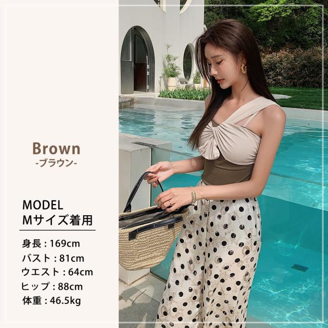 モード  レディー ワンピース 水着 ロングパンツ セット 楽天市場】水着 レディース ワンピース ロングパンツ 2点セット