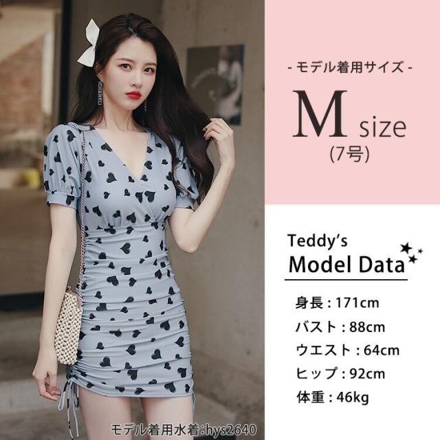 即納 22新作 水着 ワンピース 体型カバー レディース きれいめ 高校生 オトナ女子 半袖 露出控えめ 代 30代 40代 おしゃれ かわいい の通販はau Pay マーケット Teddyshop