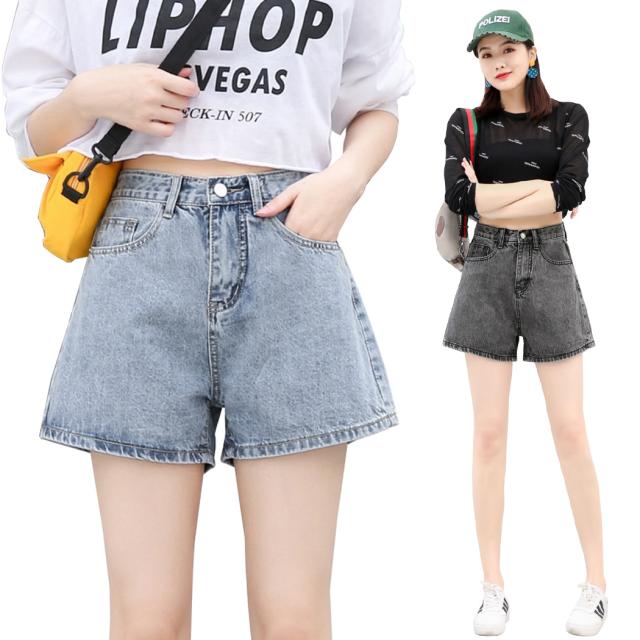 デニムショートパンツ レディース ジーンズ ショートデニム ハイウエスト 細身 ボトムス 美脚見せ カジュアル シンプル アメカジ ストリの通販はau Pay マーケット Teddyshop