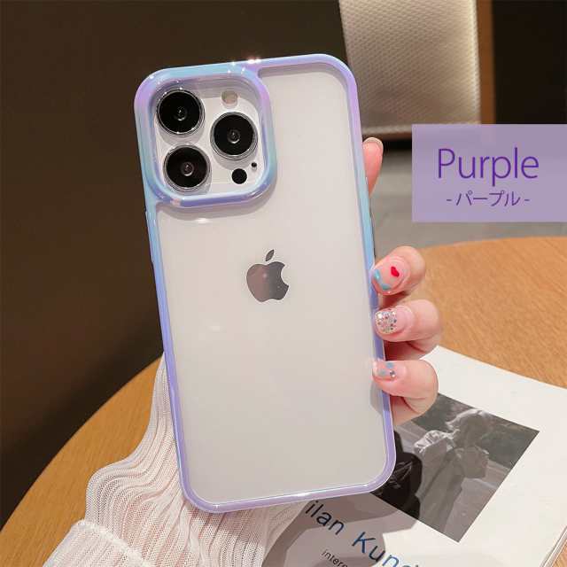 iPhone14 ケース iPhone14 Pro ケース iPhone13 ケース スマホケース おしゃれ かわいい 韓国 オーロラ 透明  パステルカラー グラデーシの通販はau PAY マーケット TeddyShop au PAY マーケット－通販サイト
