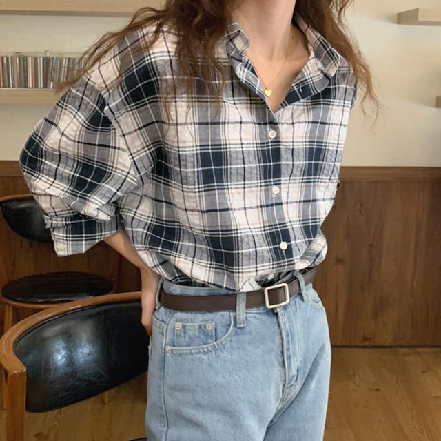 春夏のチェック柄トップス♡普段着やデートに最適な一枚 SHEIN @shein_japan で夏服たくさんぽちったから 気に入ったの