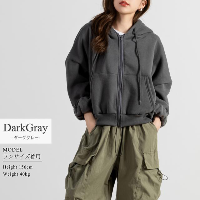 春新作 パーカー フード付き レディース トップス アウター 裏起毛  