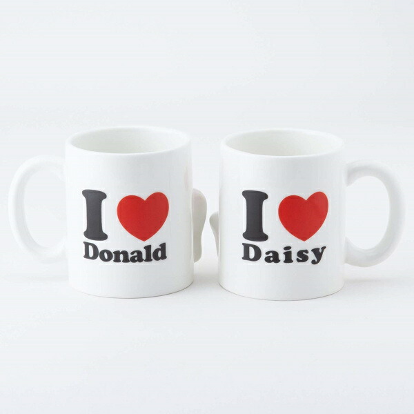 ディズニー ドナルド デイジー キス ペア マグカップ 280ml San2229 サンアート Sunart Disney おしゃれ かわいい プレゼントの通販はau Pay マーケット プラスマート
