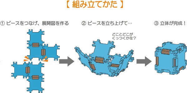 公文公式グッズ　超難問！　キューブパズル