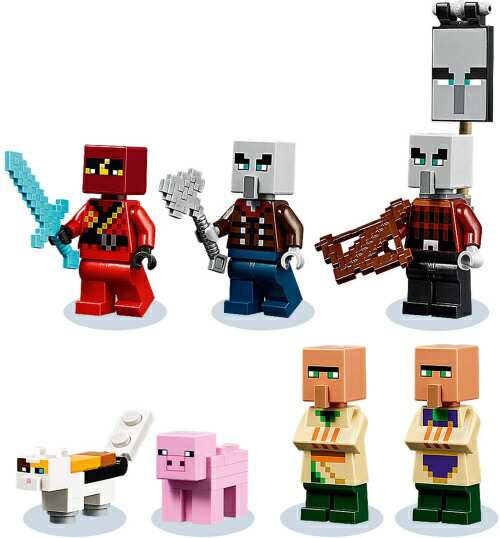 レゴ マインクラフト イリジャーの襲撃 21160 LEGO プレゼント ギフト おもちゃ ブロック