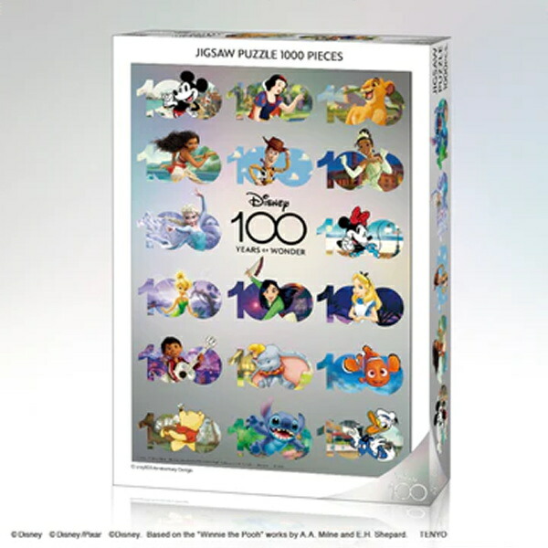 1000ピース ジグソーパズル Disney100:Anniversary Design テンヨー