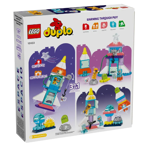 レゴ デュプロ デュプロのまち 3in1スペースシャトル 10422 LEGO おもちゃ ブロック プレゼント ギフト_1