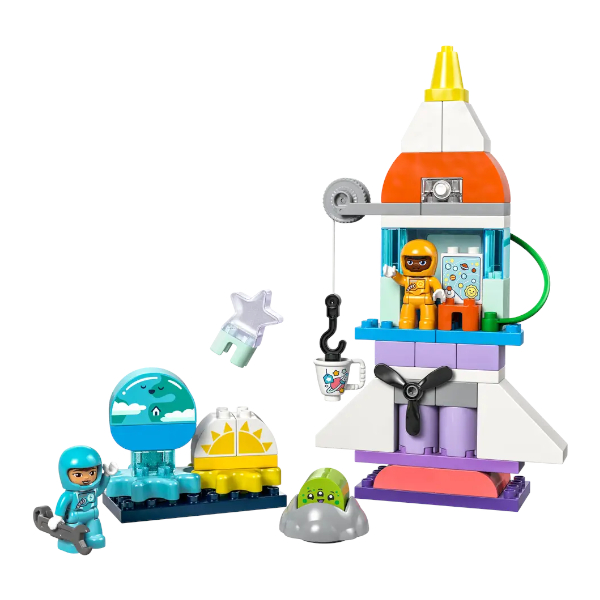 レゴ デュプロ デュプロのまち 3in1スペースシャトル 10422 LEGO おもちゃ ブロック プレゼント ギフト_2