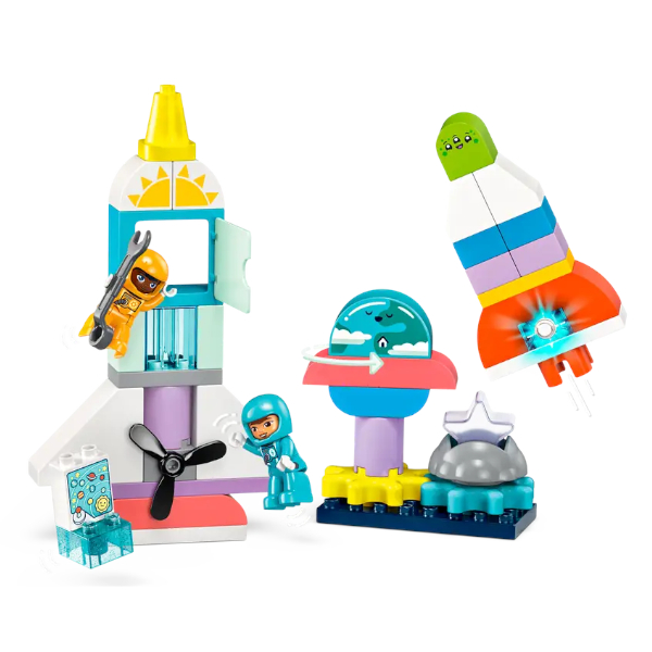 レゴ デュプロ デュプロのまち 3in1スペースシャトル 10422 LEGO おもちゃ ブロック プレゼント ギフト_4