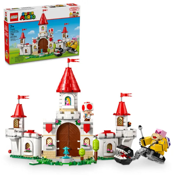 レゴ スーパーマリオ ロイ と 対決！ ピーチ城 71435 LEGO おもちゃ ブロック プレゼント ギフト
