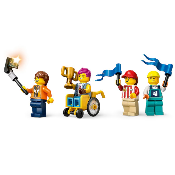 レゴ シティ 限界突破だ！レースカー ジャンプコース 60460 LEGO プレゼント ギフト おもちゃ ブロック_4