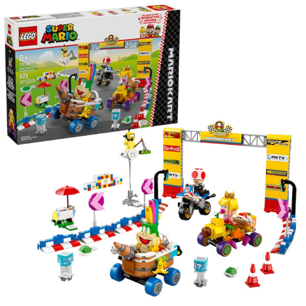 レゴ スーパーマリオ マリオカート ベビィピーチ と グランプリ セット 72036 LEGO プレゼント ギフト おもちゃ ブロック