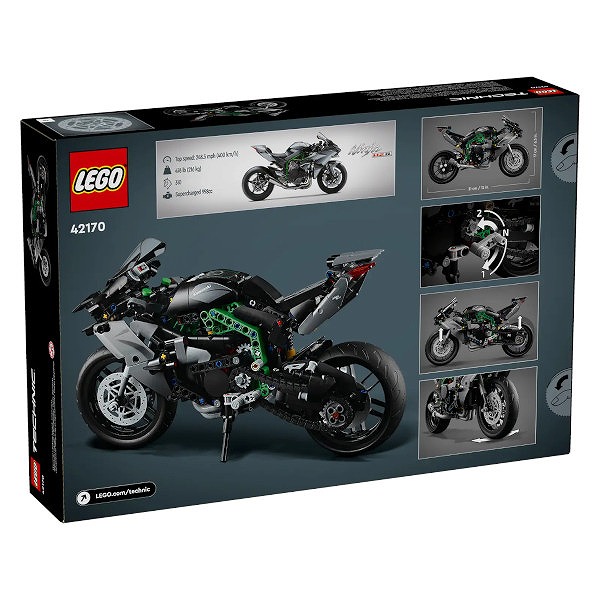 レゴ テクニック Kawasaki Ninja H2R バイク 42170 LEGO プレゼント