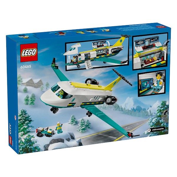 レゴ シティ 救急輸送機 60465 LEGO プレゼント ギフト おもちゃ