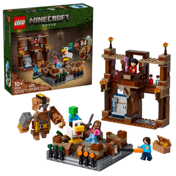 レゴ マインクラフト 森の洋館 闘技場の部屋 21272 LEGO プレゼント ギフト おもちゃ ブロック マイクラ