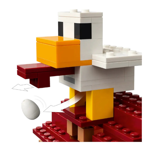 レゴ マインクラフト ガストの村襲撃 21273 LEGO プレゼント ギフト おもちゃ ブロック マイクラ_3