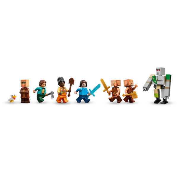 レゴ マインクラフト ガストの村襲撃 21273 LEGO プレゼント ギフト おもちゃ ブロック マイクラ_6