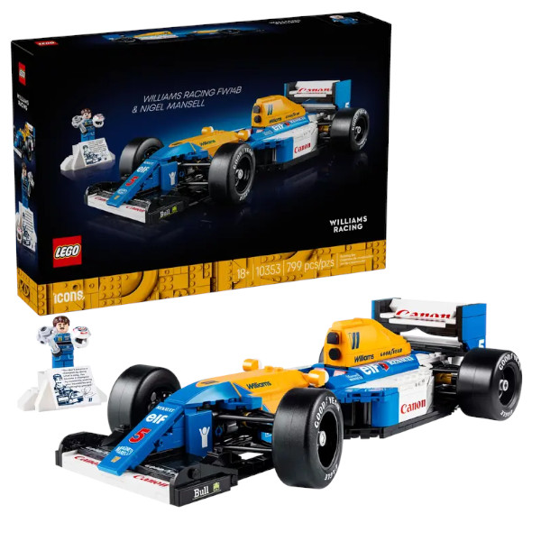 レゴ アイコン Williams Racing FW14B &amp; Nigel Mansell 10353 LEGO プレゼント ギフト おもちゃ ブロック
