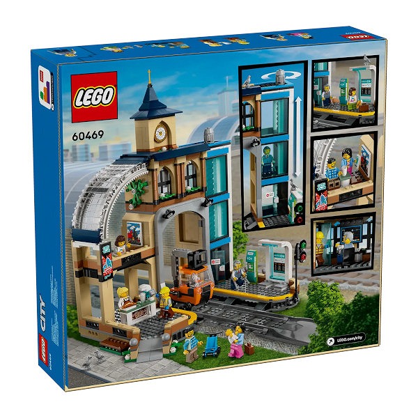 レゴ シティ セントラル・トレインステーション 60469 LEGO プレゼント ギフト おもちゃ ブロック_4