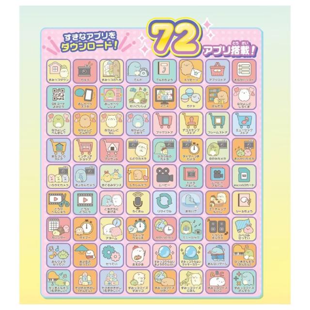 大きな画面で世界が広がる!すみっコスマホワイド プレミアムセット