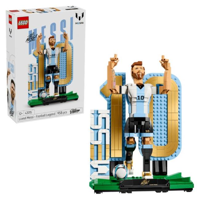 レゴ エディションセット 43015 リオネル・メッシ：サッカーレジェンド LEGO プレゼント ギフト おもちゃ ブロック サッカー ワールドカップ