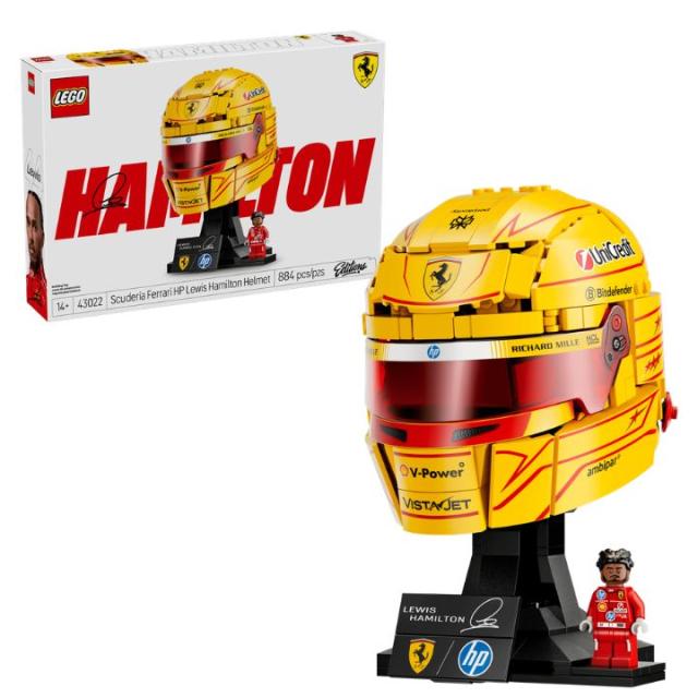 レゴ SCUDERIA FERRARI HP ルイス・ハミルトンのヘルメット 43022 LEGO プレゼント ギフト おもちゃ ブロック F1 フェラーリ