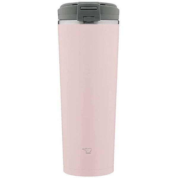 象印 タンブラー SX-KA40 PM 400ml キャリータンブラー フリップ シームレスせん 保冷 保温 ステンレス 蓋付き ヴィンテージローズ プレゼント ギフト