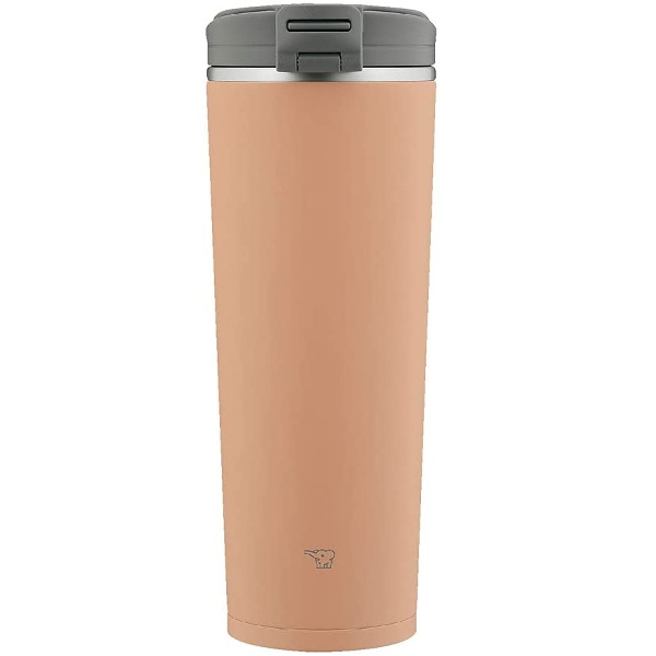 象印 タンブラー SX-KA40 CM 400ml キャリータンブラー フリップ シームレスせん 保冷 保温 ステンレス 蓋付き シナモンベージュ プレゼント ギフト