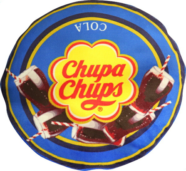 お菓子パッケージ クッションブランケット チュッパチャプス CBK014