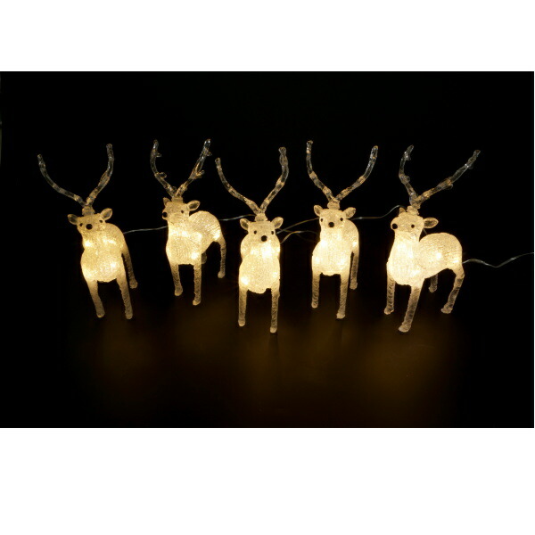 LEDクリスタルモチーフ トナカイ’S WG-2449 友愛玩具 イルミネーション 飾りの通販は 6,863円