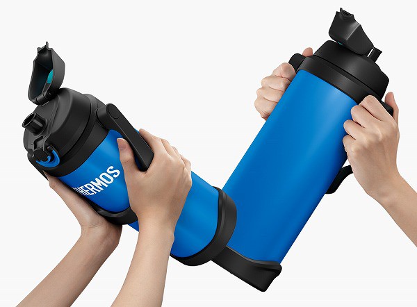 サーモス 真空断熱スポーツジャグ 2.5L ブラック FJQ-2500 BK 水筒 保冷 ラク持ちハンドル ステンレスボトル THERMOS ギフト  プレゼント｜au PAY マーケット