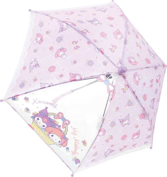 可愛い‼️ クロミ 傘 S 雨傘 かさ キッズ 子供 女の子 ピンク 雨具