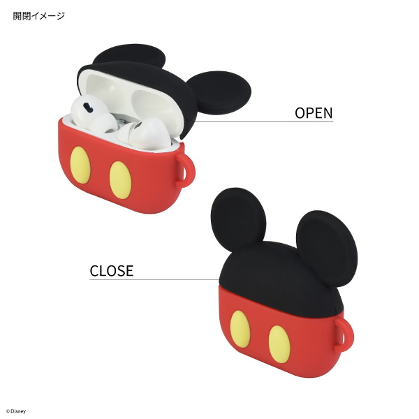 AirPods Pro 本体とミッキーケース Amazon.co.jp: グルマンディーズ(Gourmandise) ディズニー