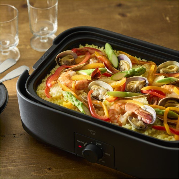 象印 デイリーコンパクトプレート EJ-DE30 BA 深なべ 平面 たこ焼き ホットプレート グリル  焼肉 ギフト プレゼント