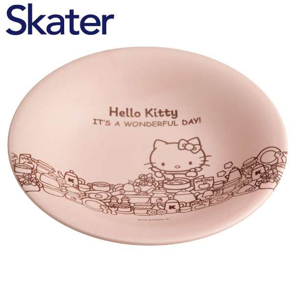 スケーター 中皿 陶器 ハローキティ CHPL16 陶器製 皿 食器 美濃焼 キャラクター プレゼント ギフト Skater