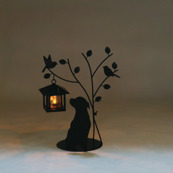 シルエットソーラー Tree&Dog SI-1953 セトクラフト SETOCRAFT 犬 いぬ 屋外 ガーデンライト エクステリア ライト かわいい おしゃれ プレゼント ギフト_1