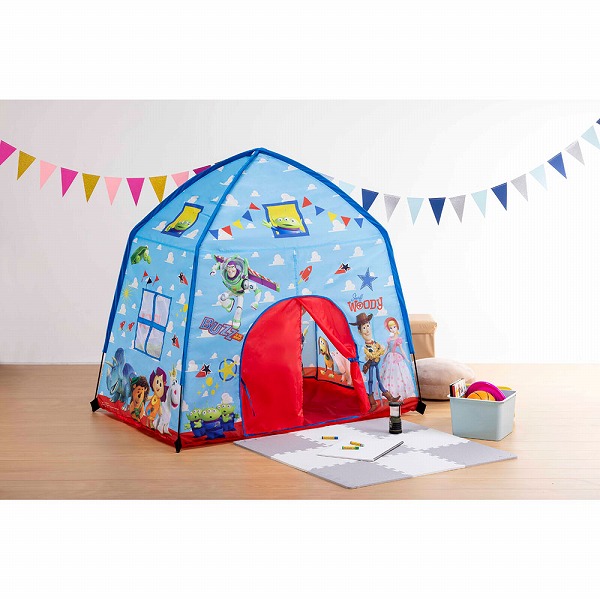 スケーター おうちテント TENT1 トイストーリー スケーター おうちテント TENT1 屋内 ボールテント 子供部屋 隠れ家 Skater プレゼント ギフト_4