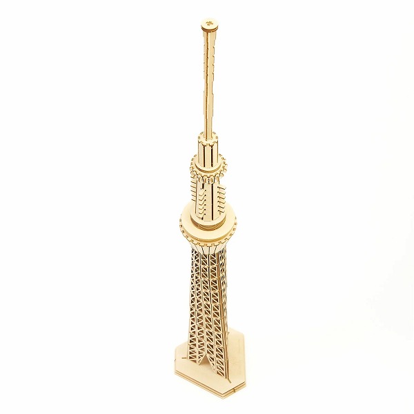 Wooden Art ki-gu-mi 東京スカイツリー（R） 木製 ウッドパズル 立体