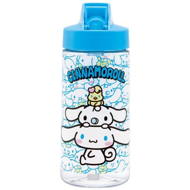 【6/29以降発送】新品 シナモロール ストローボトル 503ml スケーター サンリオ シナモロール 女児 プラスチック水筒 広口